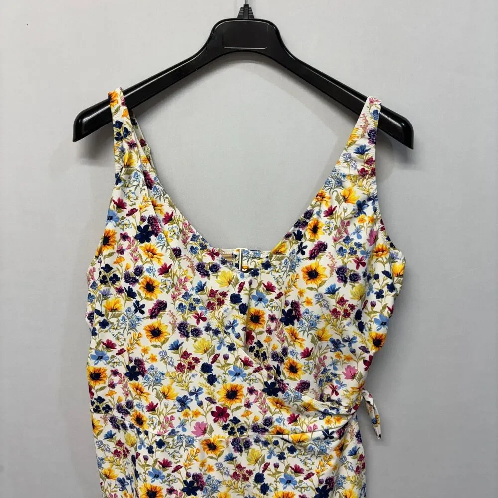 NWT Old Navy Women One Piece Swimsuit Dress Size 3X Floral D018 -7 - Picture 14 of 16